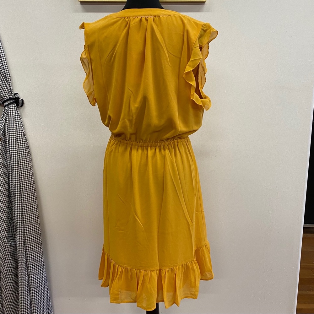 Modcloth Sheer Flowy Dress - Picture 2 of 9